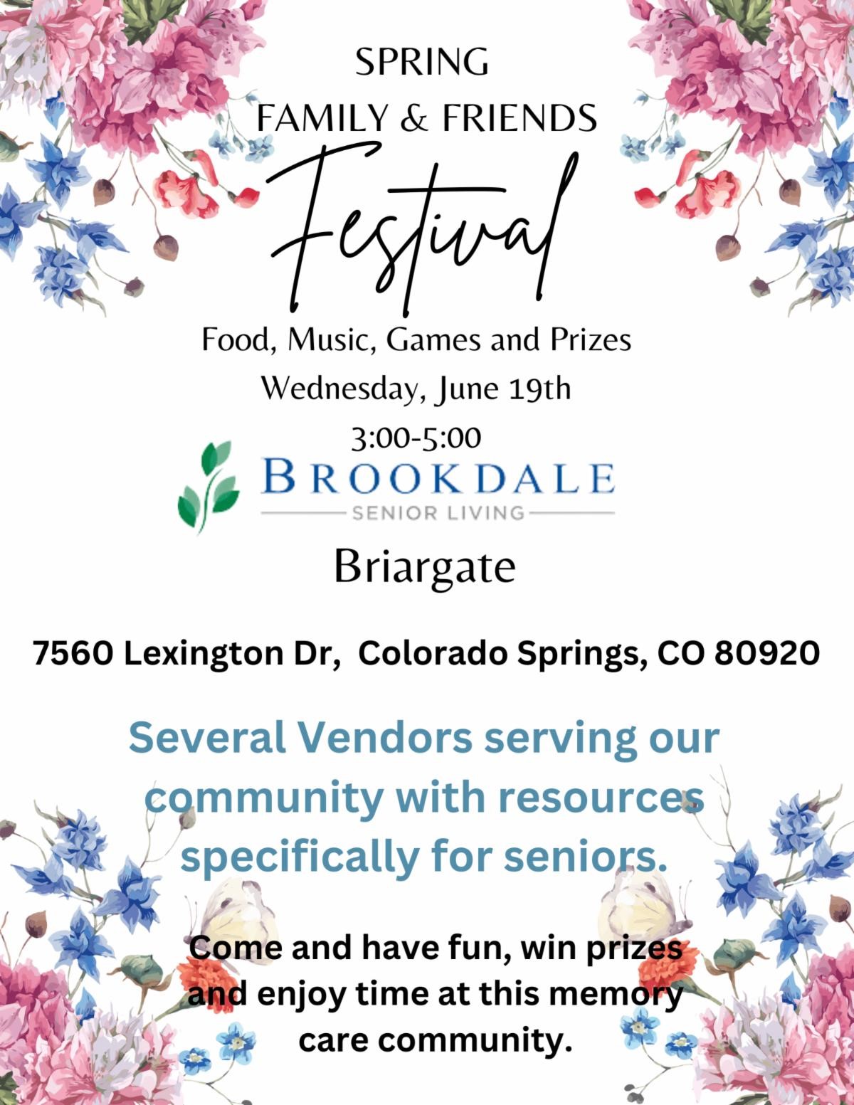 Spring Family and Friends Festival